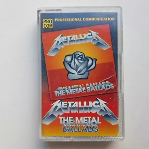 Metallica 1992 Metal Ballad 7 Song Classic Tracks Vintage Cassette Pro Com - Bild 1 von 12