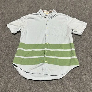 Taylor Vintage Button Down Shirt Men's Medium Blue Cotton Short Sleeve* - Picture 1 of 13
