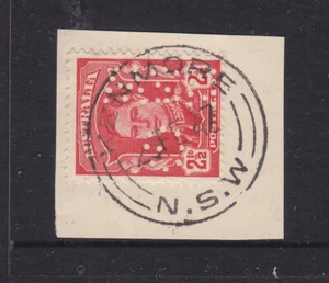 POSTMARK:   KENMORE  NSW  ALSO PERFIN G NSW - Bild 1 von 1