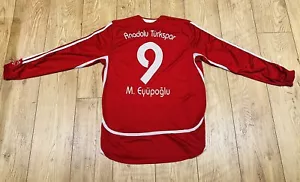 Vintage Adidas Anadolu Türkspor Shirt Turkish Football Jersey L M Eyüpoğlu - Picture 1 of 13