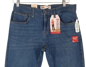 Levis Flex 511 Slim Fit Blue Jeans Youth Boys 18 Reg 29x31 Stretch Performance - Picture 1 of 13