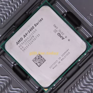 Original AMD A4-Series A4-3400 2.7 GHz Dual-Core (AD3400OJZ22GX) Processor CPU - Picture 1 of 1