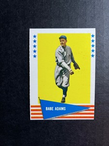 1961 Fleer #90 Babe Adams