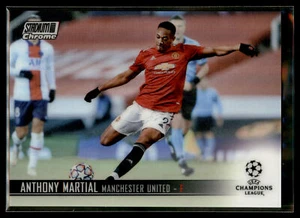 2020-21 Topps Stadium Club cromado UEFA Champions refractor #38 Anthony Martial - Imagen 1 de 2