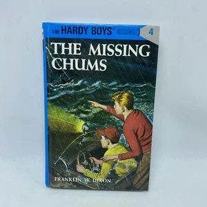 The Hardy Boys Hardcover Franklin W. Dixon #4 The Missing Chums 1992 Printing - Picture 1 of 16