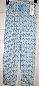 GIRL'S SMALL SANTA WHALE Vineyard Vines  Poly Lounge Jogger in Crystal Blue - Picture 1 of 2