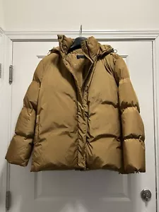 Jenni Kayne Dark Khaki Puffer Jacket M - Bild 1 von 17