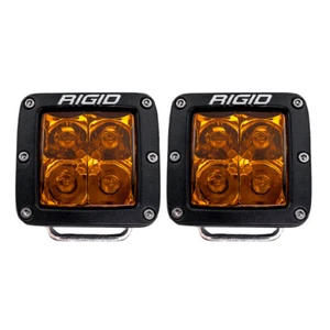 Rigid 20252 D-Series Spot With Amber Pro Lens 2pc - Picture 1 of 5