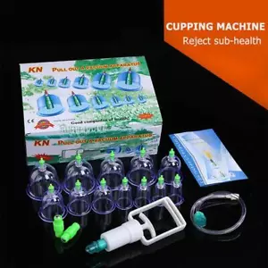 Body Detox Cups Suction Therapy Chinese Medicine Physiotherapy Tools Health Care - Picture 1 of 6