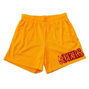 NUEVO Pantalones Cortos San Francisco 49ers SF Niners Retro Vintage Salón Fuente Malla - Medianos - Imagen 1 de 7