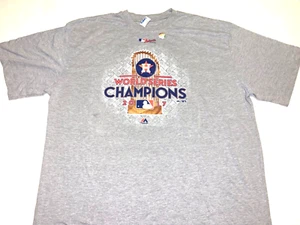 Houston Astros 2017 World Series Champions Baseball T-Shirt New 2XLT 2XL 2X TALL - Picture 1 of 1