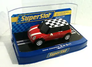 QQ H 2881 Superslot Mini Cooper Road Car Red - Scalextric UK - * - Picture 1 of 1