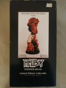 Hellboy Nodder Head Mike Mignola Hourglass Studios 2001 Rare LE #583/750 MIB - Bild 1 von 11