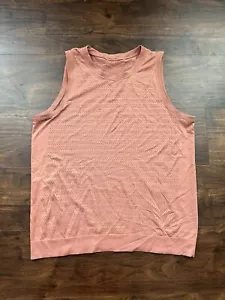 Lululemon Breeze By Muscle Tank II argilla di rame taglia 10 - Foto 1 di 6