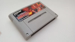 ✨ Contra Spirits Super Famicom Loose Probotector 1991 Konami Japan SHVC-CS ✨ - Bild 1 von 8