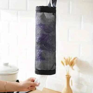 1 x Household Shopping Plastic Carrier Bag Holder Store kitchen Storage (2D) * - Picture 1 of 8