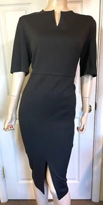 Ausgezeichnetes St John Career schwarz schwarz Milano Strickkleid Gr. 16 - Bild 1 von 8