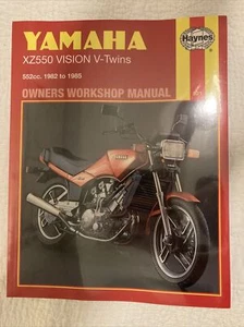 Yamaha Haynes Manuale Assistenza Officina 821 XZ550 Vision V Twins xz 550 1982 1985 - Foto 1 di 2