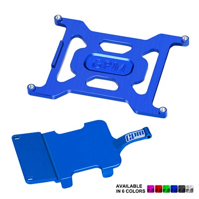 7075Alu Battery Holder & Receiver Mounting Plate For LOSI 1/24 Micro-B 2WD RTR - Image 1 of 4
