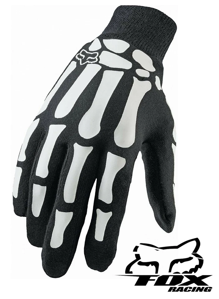 GANTS FOX RACING MUDPAW BONES MECHANIC GLOVES   - Photo 1/2