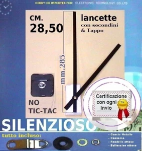 L3: SILENT WALL WATCH Lancet Max 28cm THREAD MECHANISM MED E16 - Picture 1 of 5