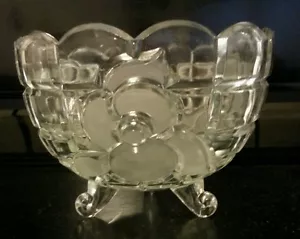 Crystal Footed Candy/Snack Dish - Picture 1 of 3