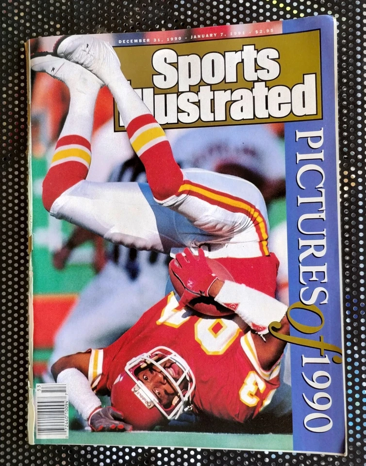 Sports Illustrated PICTURES OF 1990 KC Chiefs Newsstand NO LABEL (see pictures) - Image 1 of 3