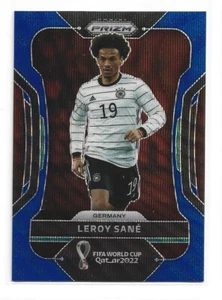 2022 Panini Prizm World Cup Qatar Blue Wave /199 Leroy Sane #13 - Bild 1 von 1