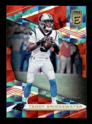 2020 Elite Red #78 Teddy Bridgewater /399 - NM-MT - Image 1 of 2