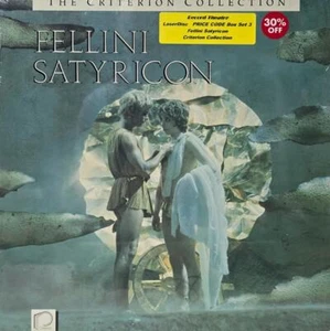 FELLINI SATYRICON CRITERION COLLECTION NO UPC LASERDISC LASER DISC NEW SEALED - Picture 1 of 2