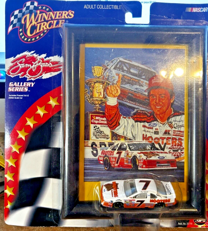 Nascar Winners Circle Sam Bass Gallery Series 2001 Alan Kulwicki #7 Hooters 1:64 Foto 1 de 1