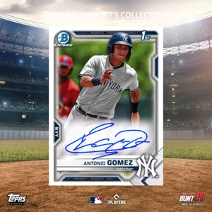 Topps BUNT Bowman 21 Signature ~ Antonio Gomez ~ Rare [DIGITAL CARD] - Picture 1 of 1