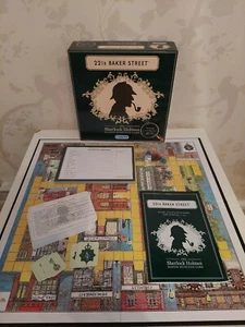 GIBSONS 221B BAKER STREET BOARD SPIEL GEBRAUCHT - Bild 1 von 7