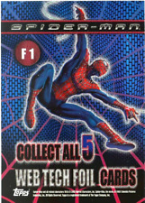 CARDS: Spider-Man 🕷 : Web 🕸  Tech cards. Full set of 5 cards F1-F5