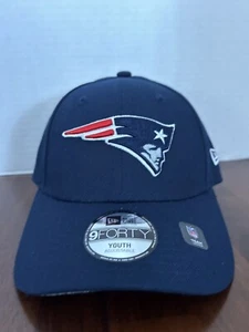 New England Patriots NFL Football New Era Hat Cap 9Forty Youth Adjustable NWT - Picture 1 of 4