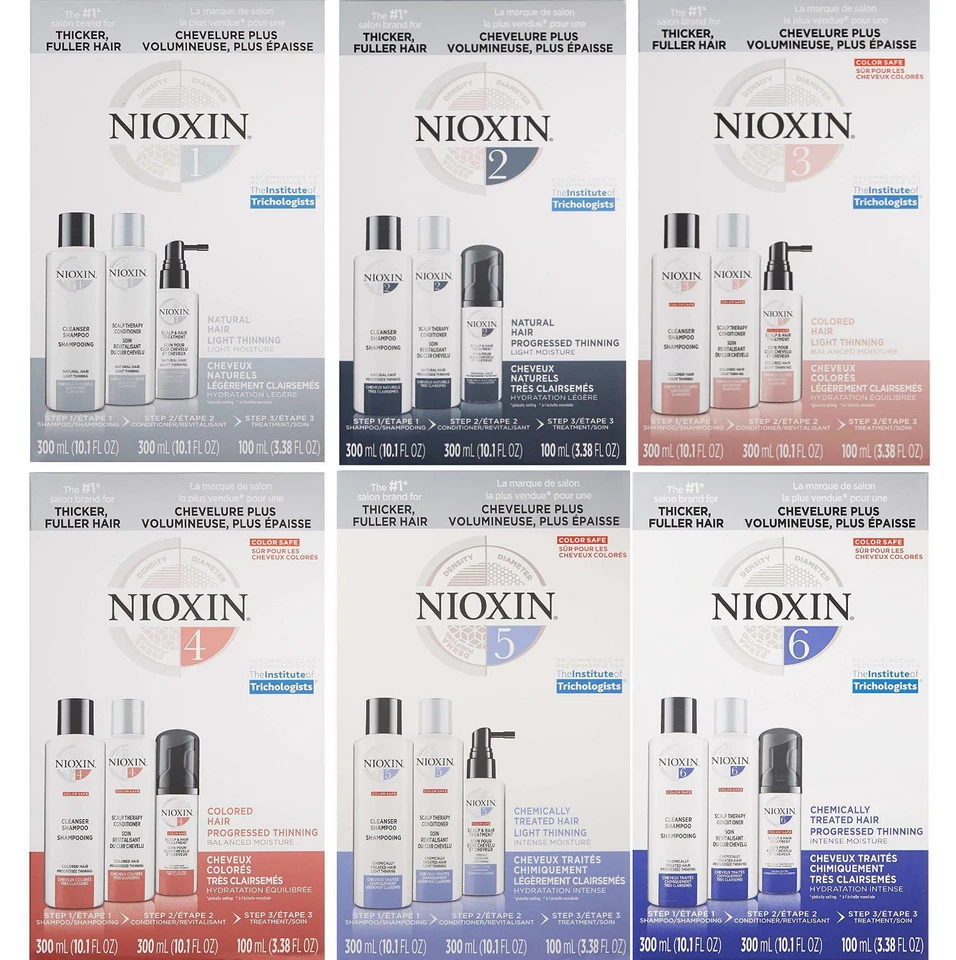 NIOXIN System Starter Kit [Choose from 1, 2, 3, 4, 5, 6] Brand New & Authentic - Image 1 of 1