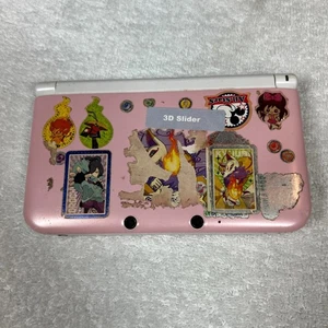 Nintendo 3DS LL Pink Console Japan Import US Seller Broken For Parts Repair - Picture 1 of 9