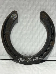 Ron Turcotte / Secretariat signed Horseshoe - Coa + Holgram - Picture 1 of 2