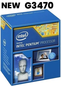 NEW Intel Pentium G3470 Dual Core Socket LGA1150 BX80646G3470 Processor w/Cooler - Picture 1 of 5