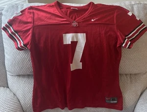 Maglia calcio Nike Ohio State University OSU Buckeyes Youth XL (16-18) #7 rossa - Foto 1 di 5