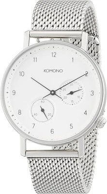 Reloj KOMONO Walther KOM-W4020 Hombre Plateado Foto 1 de 4