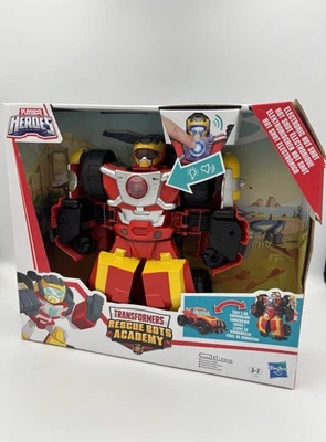 Playskool Heroes Transformers Rescue Bots Academy Electronic Hot Shot *SEE DESCR - Image 1 of 4