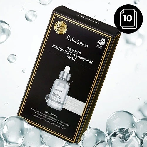 JMsolution The Effect Niacinamide & Whitening Mask 10ea - Image 1 of 1