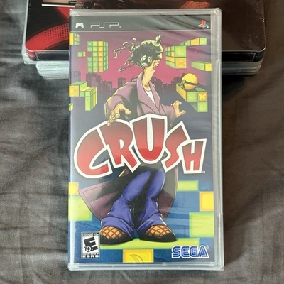 Crush by Sega (Sony Playstation Portable PSP, 2007)  Brand New - Sealed - RARE! - Image 1 of 4