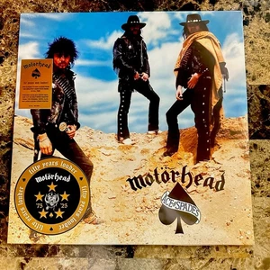 Motorhead - Ace of Spades, 1 LP, Blue/White Vinyl, Half Speed, Sealed - Picture 1 of 5