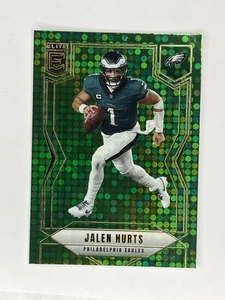 2025 Panini Donruss Elite #22 Jalen Hurts Green Disco kostenloser Versand - Bild 1 von 1