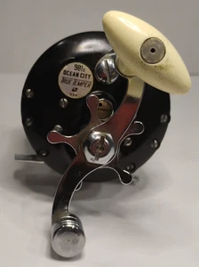 Mulinello Ocean City True Temper 981E Vintage Convention Made in USA RICAMBI/RIPARAZIONE - Foto 1 di 9