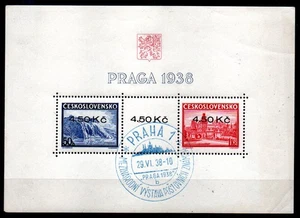 SUDETENLAND-NIKLASDORF  BLOCK 1  (32-33) .Cv.5000 € MNH-USED SIGNED - Picture 1 of 1