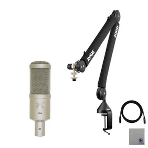 Rode PSA1+ Pro Studio Boomarm pour podcasting et streaming avec son Heil PR40 - Photo 1/5