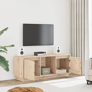 Moderner TV-Schrank aus Kiefernholz | Lowboard | Fernsehschrank | Sideboard - Bild 1 von 42